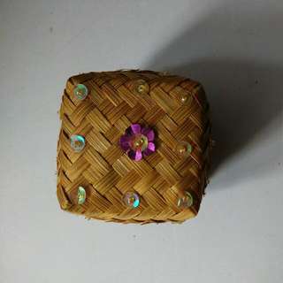 Handcrafted Bali Rattan Box