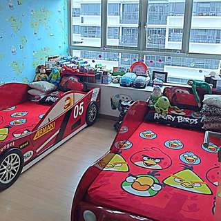 Sports Car Bed (for Kids)