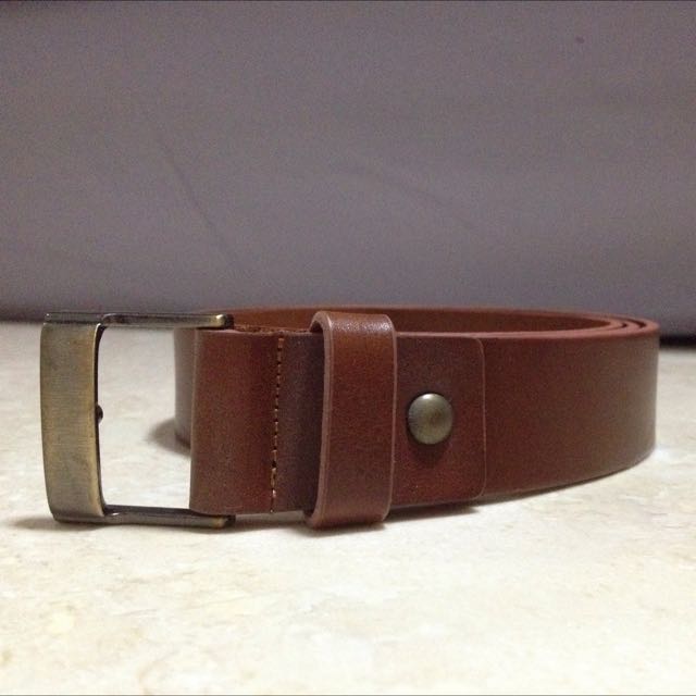 Benjamin Barker Brown Leather Belt 