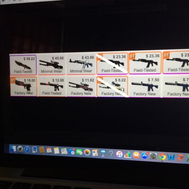CSGO 75-80% Market Price, Hobbies & Toys, Toys & Games on Carousell