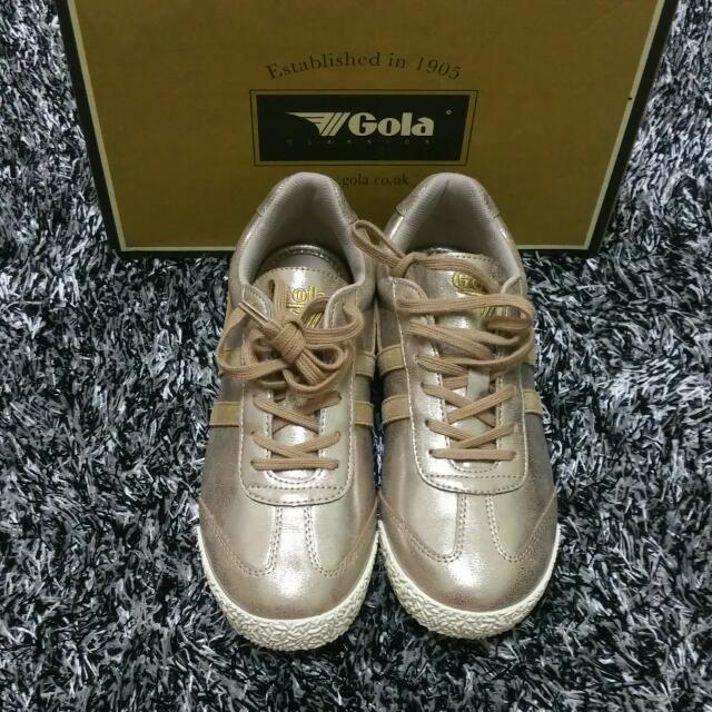 gola gold sneakers