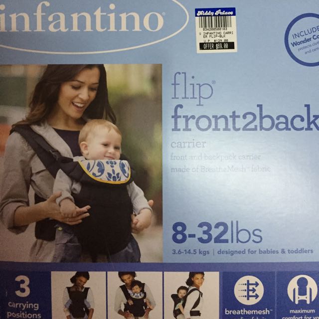 infantino baby carrier flip front2back