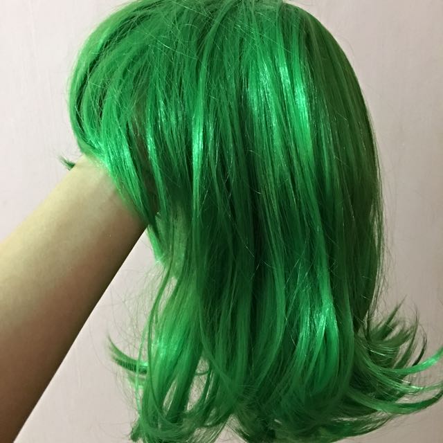 Inside Out Movie DISGUST GREEN WIG