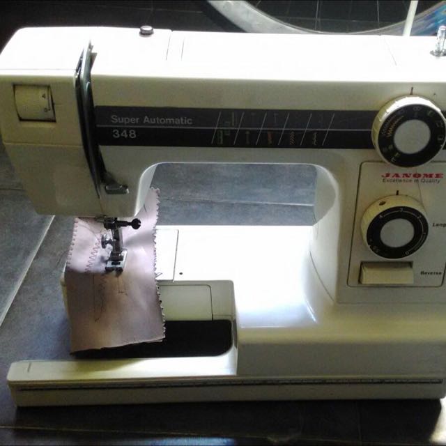 Super Automatic Janome 348 Sewing Machine, Furniture & Home Living
