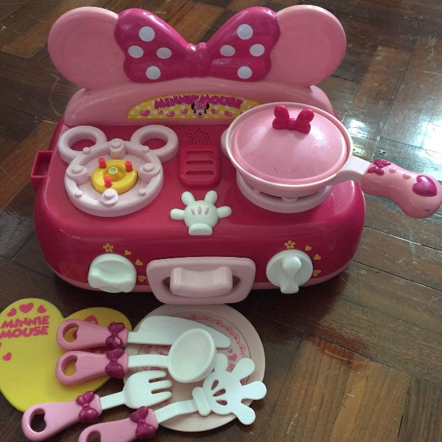 minnie mouse cooking set