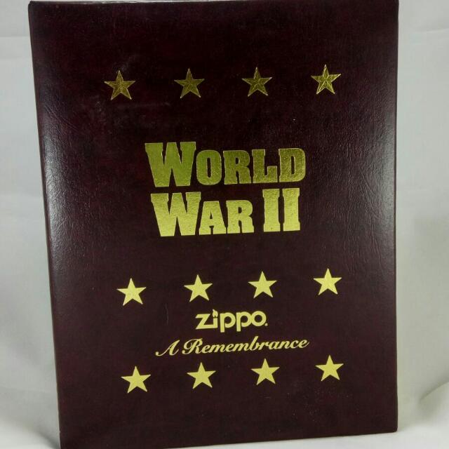 WORLD WAR II A Remembrance 4 Solid Zippo Brass Lighters