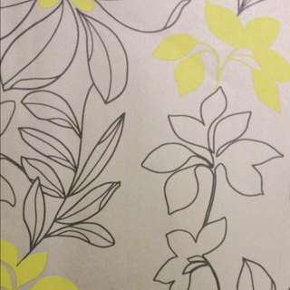 Wallpaper - Big Flower Pattern