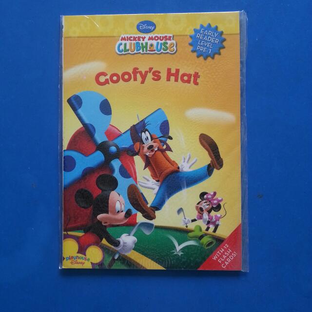 Bn Mickey Mouse Clubhouse Goofy S Hat Babies Kids On Carousell Mickey mouse clubhouse hoppy clubhouse easter book. bn mickey mouse clubhouse goofy s hat