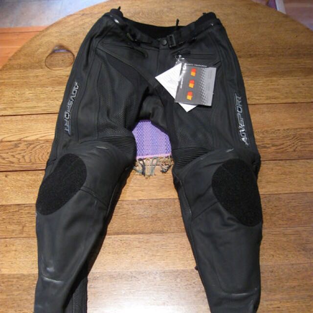 BNWT AGV Sport Willow Perforated Leather Pants Size 36, Men's Fashion ...