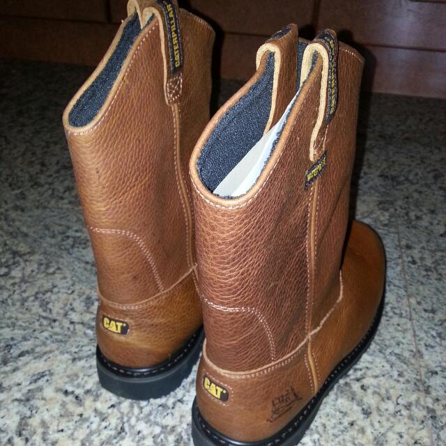 Caterpillar Edgework Pull On Waterproof Work Boot
