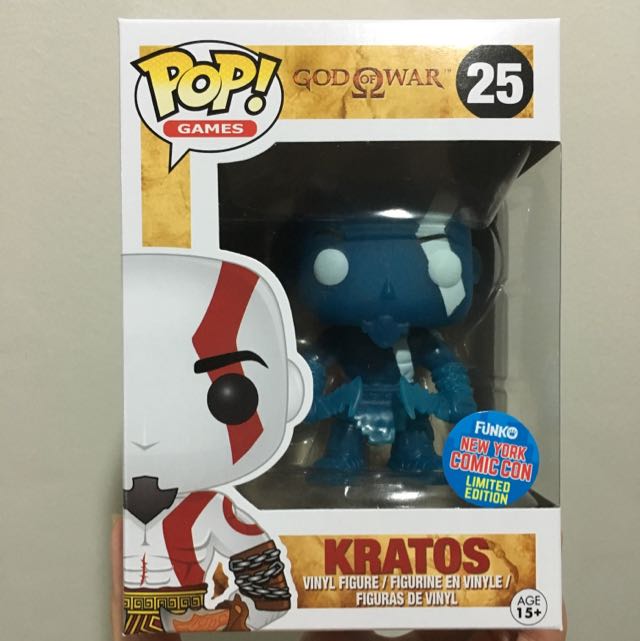 kratos funko pop glow in the dark