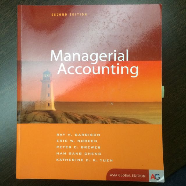 Managerial Accounting Second Edition Books Stationery