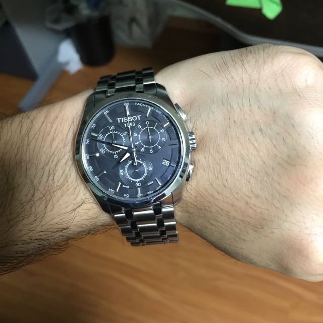 Tissot couturier top chronograph quartz