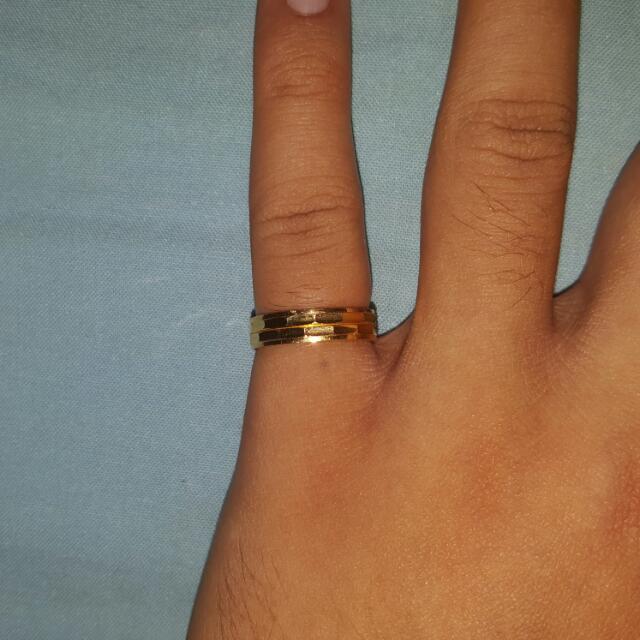 916 Gold Pinky Ring 4.19g