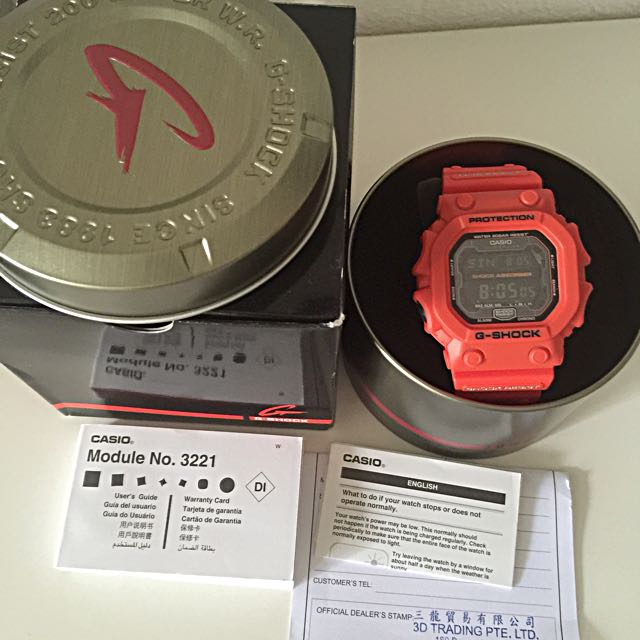Reserved Casio G Shock Gx 56 Orange King Bulletin Board