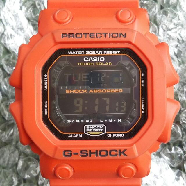 G shock king best sale orange