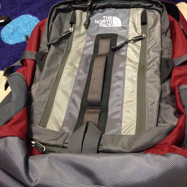 north face box shot backpack