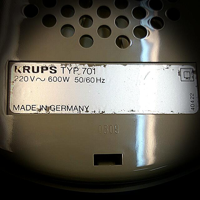 Food Processor (KRUPS Made In Germany) 30 Days Money Back Guarantee, TV