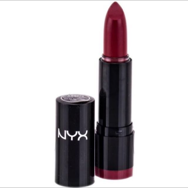 nyx black lipstick