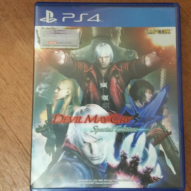 Ps4 Devil May Cry 4 Special Edition Toys Games On Carousell