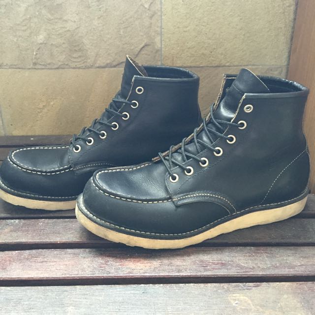 Red Wing 9075 Black Men s Fashion Footwear Boots on Carousell