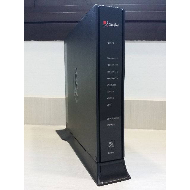 SingTel 2WIRE Gateway Router (Model: 5012NV Black), Computers & Tech ...