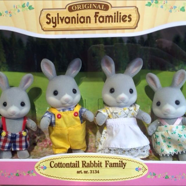 sylvanian families cottontail rabbit family