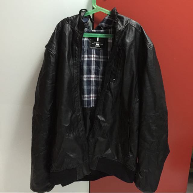 jeans by buffalo leather jacket