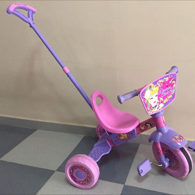 Disney Princess Trike with Push Handle Hobbies Toys Toys Games on Carousell