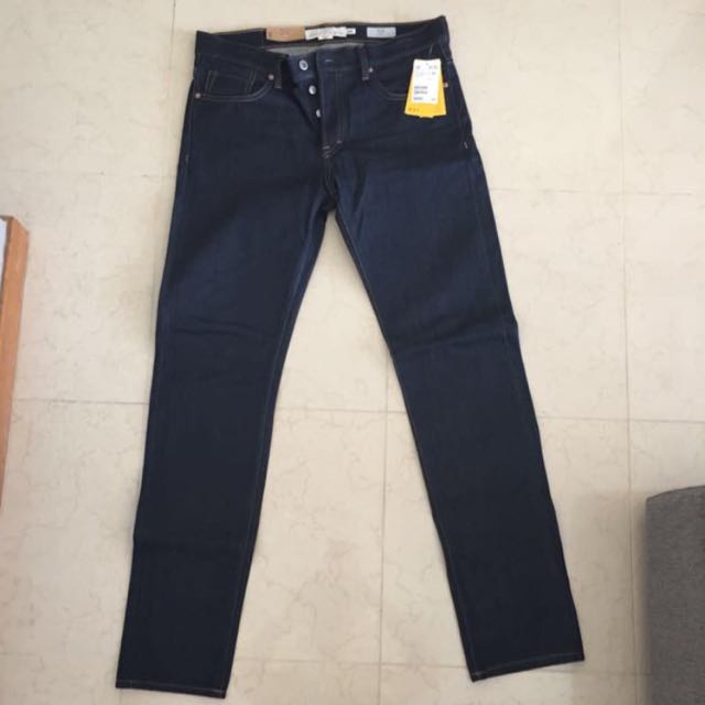 H&m raw denim online