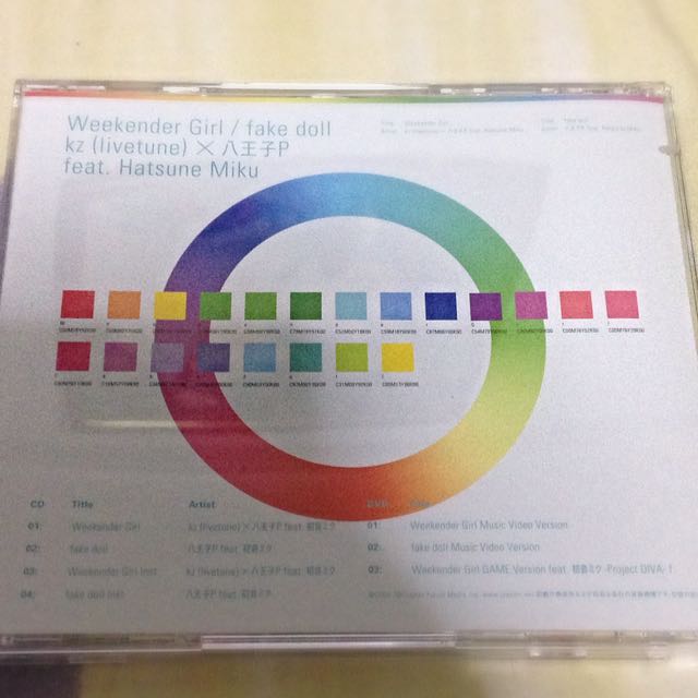 Wallpaper Weekender Girl Fake Doll Cd And Dvd Set Entertainment J Pop On For Android
