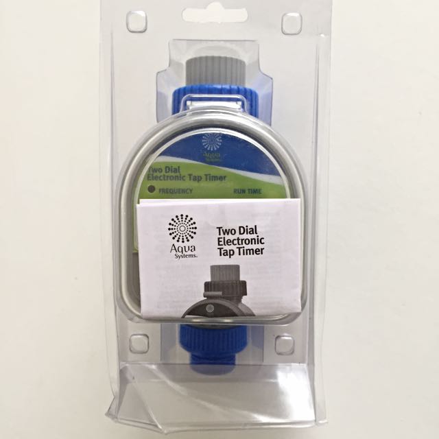 Aqua Systems Digital Tap Timer Aqua Systems Two Dial Electronic Tap Timer, Furniture on Carousell