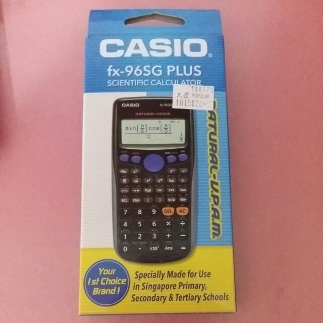 Casio Fx 96SG Plus Calculator Computers Tech Parts