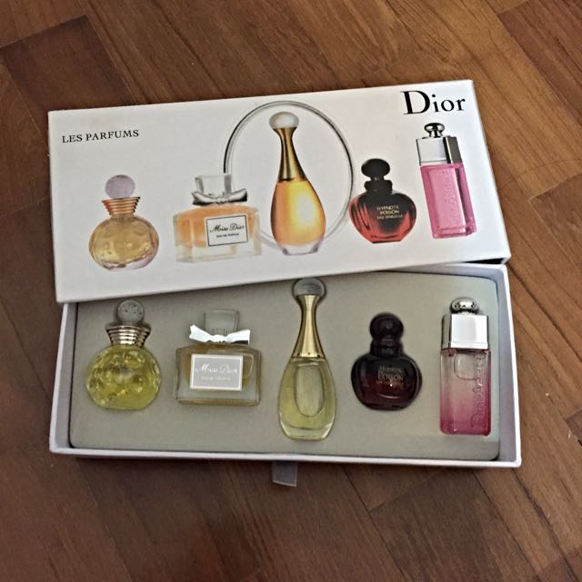 Dior Miniature Perfume Set 5ml Each *reserved, Beauty & Personal Care ...