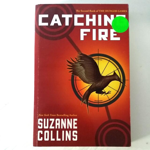Hunger Games Book 2 Catching Fire Books Stationery On Carousell