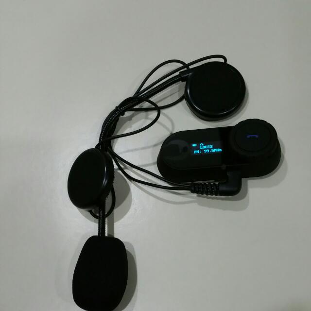 Motorcycle Bluetooth Intercom - LCD, Motorcycles, Motorcycle ...