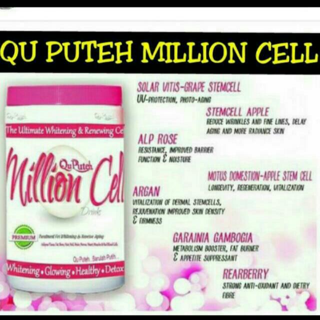 Qu Puteh Million Cell Collagen Health Beauty On Carousell