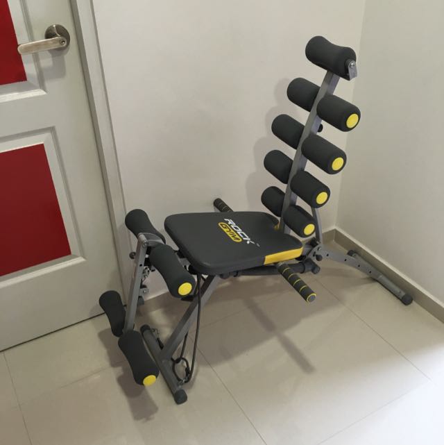 Rock Gym Exercise Bench Men s Fashion Activewear on Carousell