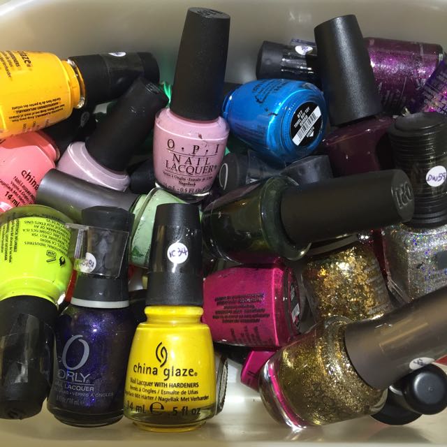 Used* Assorted Nail Polishes For Sale OPI China Glaze Orly, Beauty &  Personal Care, Sanitisers & Disinfectants on Carousell