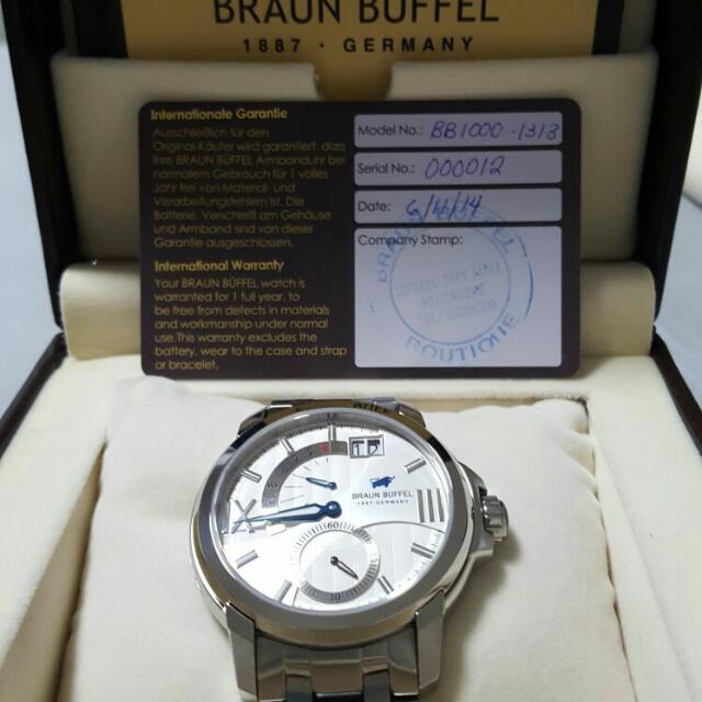 Braun buffel shop watch price