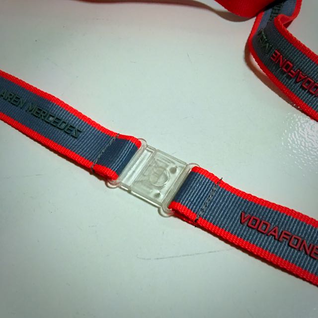 Formula One Vodafone Mclaren Mercedes Lanyard Electronics On