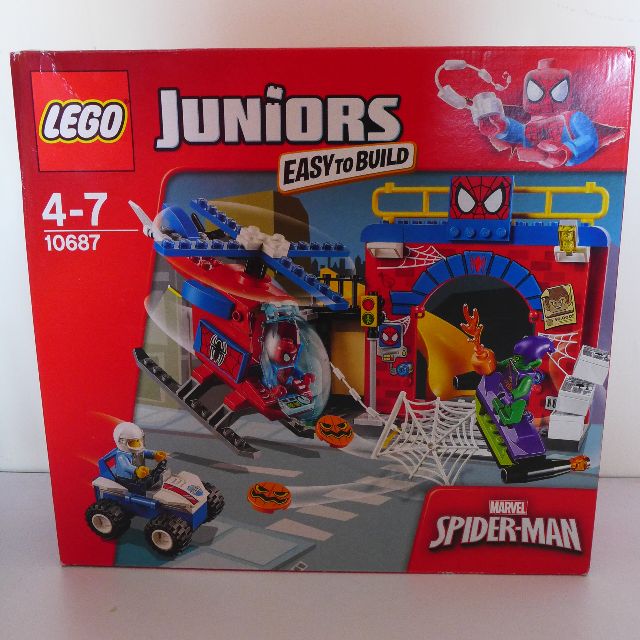 lego spiderman hideout