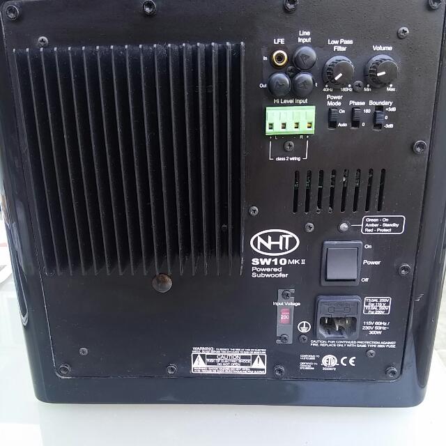 Nht sw10 powered subwoofer on sale