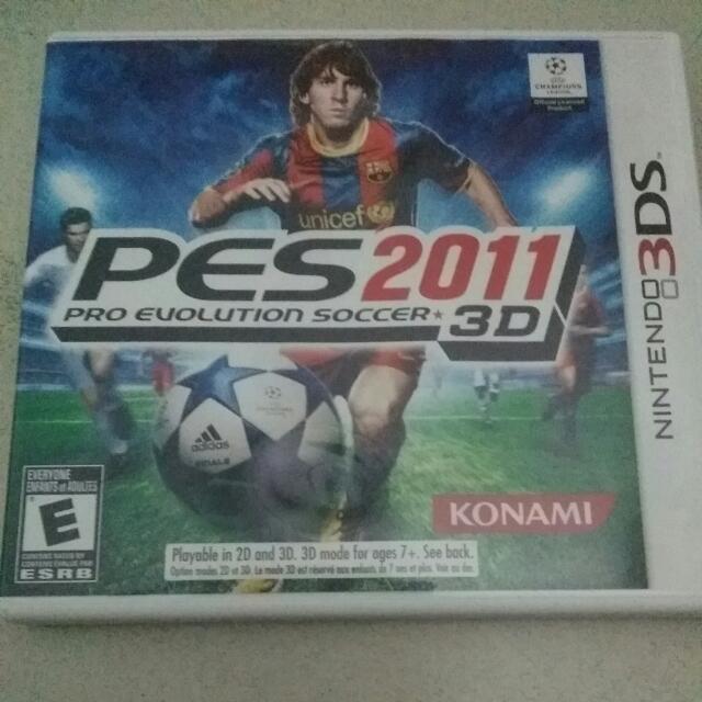 pro evolution soccer 2011 3ds