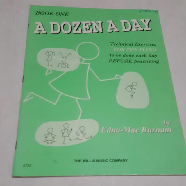 A Dozen A Day Book 1 Music Media On Carousell