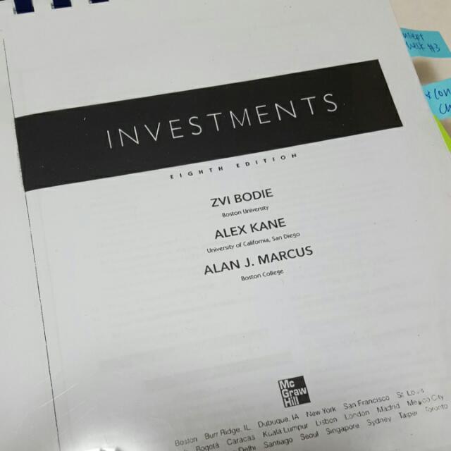 Investments 8th Edition Bodie, Kane, Marcus, Hobbies & Toys, Books
