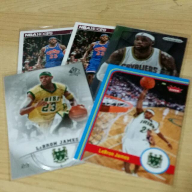 Lebron James Cards, Sports Equipment, Sports & Games, Racket & Ball