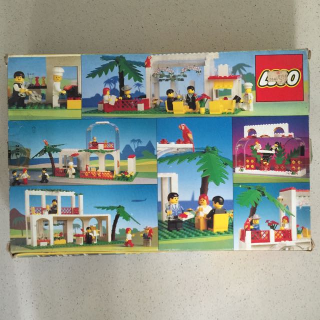 Lego Breezeway Cafe 6376 Restaurant plus original instructions