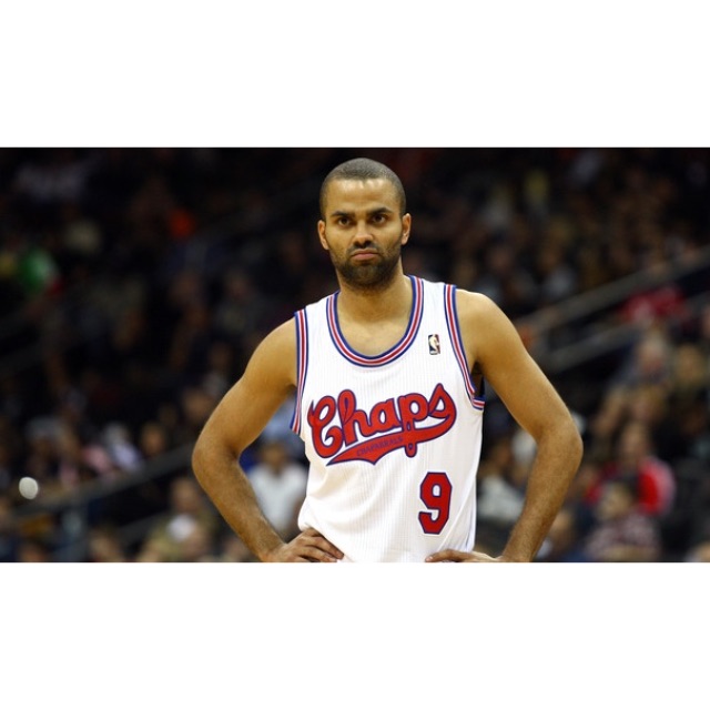 Tony parker hot sale chaps jersey