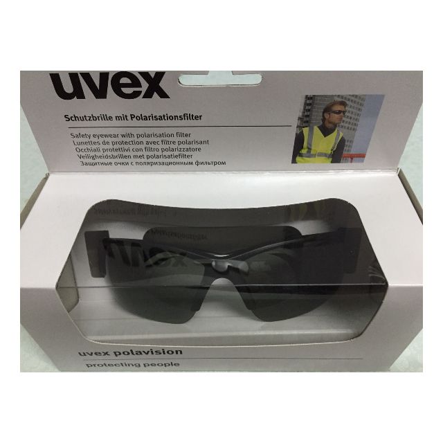 uvex polarised safety glasses
